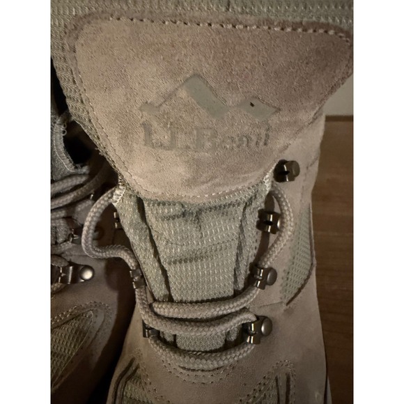 LL Bean Snow Sneakers Mens 11 M Gray Suede PrimaLoft Insulated Hiking Boots MR86 main image 7